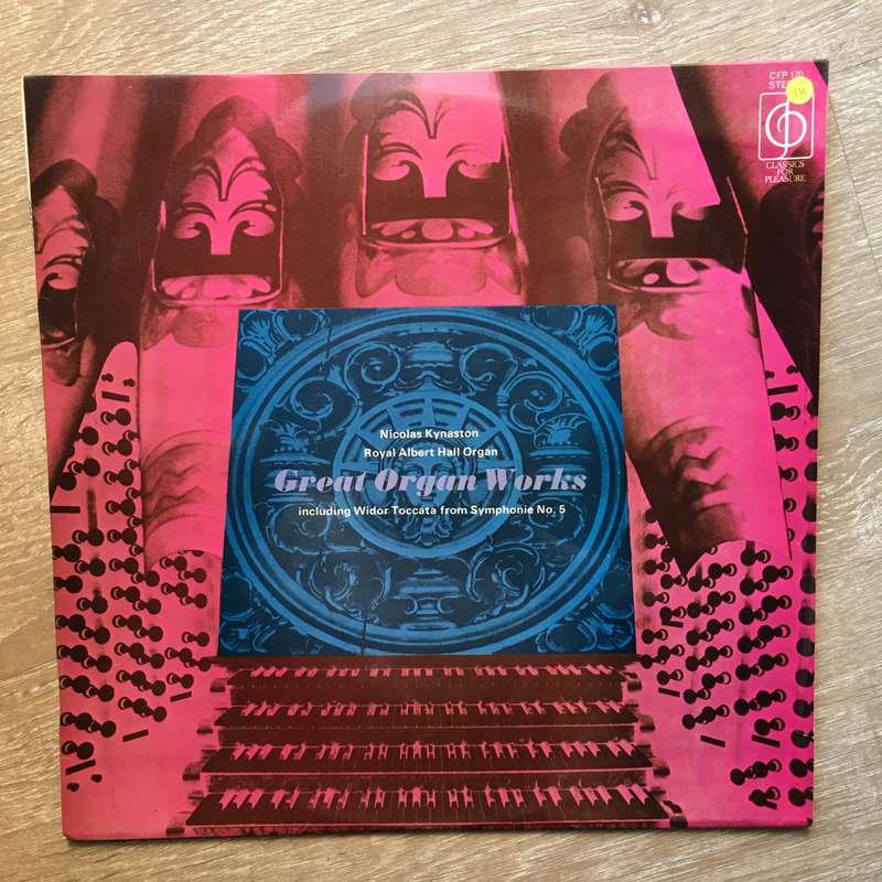 Nicolas Kynaston  Great Organ Works - Vinyl LP Opened - Near Mint Condition (NM)