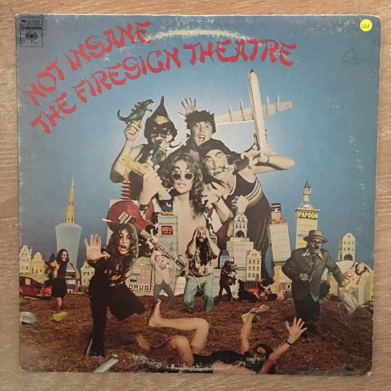 The Firesign Theatre  Not Insane Or Anything You Want To - Vinyl LP Record  (VG+)
