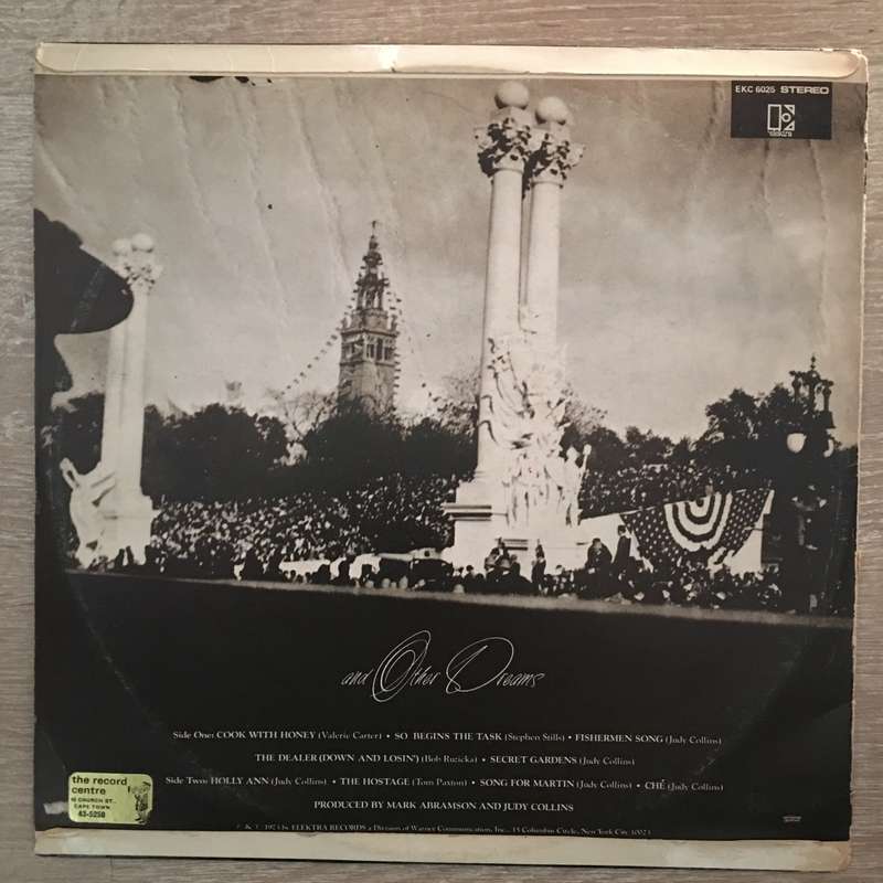 Judy Collins  True Stories - LP  Record - Opened  - Very-Good+ Quality (VG+)