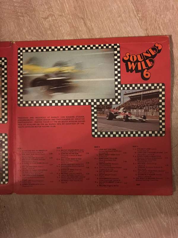 Sounds Wild 6 - Vinyl LP Record - Opened  - Good+ Quality (G+)