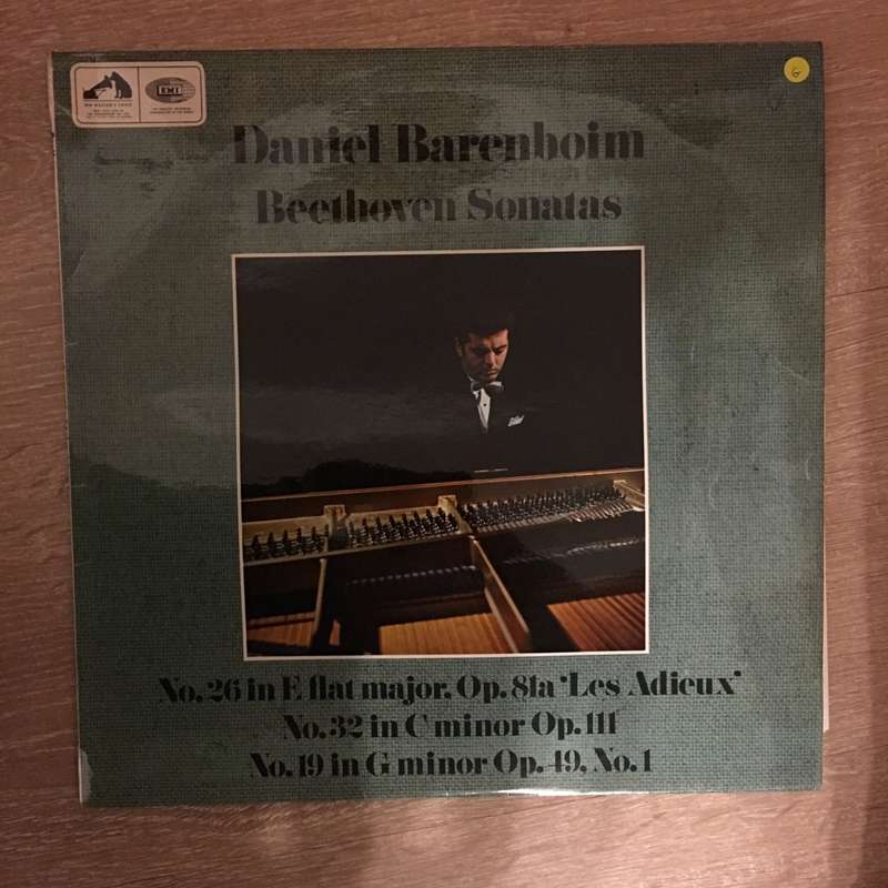Daniel Barenboim  Beethoven Sonatas -  Vinyl LP Record - Opened (G)