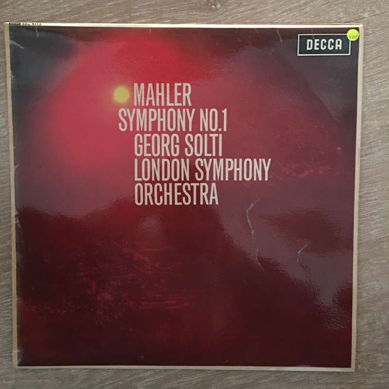 Mahler, Georg Solti, London Symphony Orchestra  Symphony No.1 - Vinyl LP Record - Opened  -...