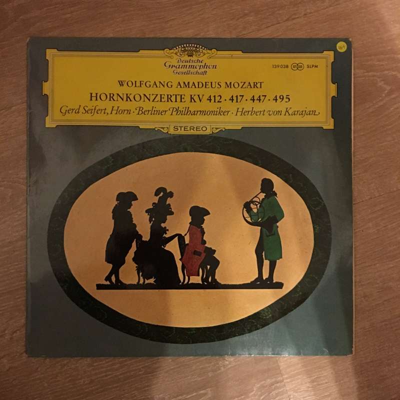 Mozart - Gerd Seifert · Berliner Philharmoniker · Herbert von Karajan  Mozart: Hornkonzer...