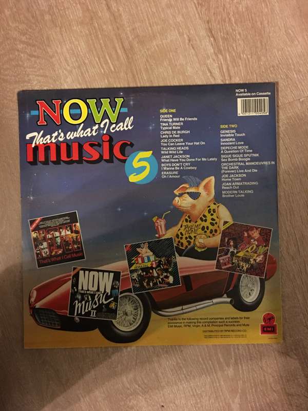 Various - Original Artists - Now That's What I Call Music 5 - Vinyl LP Record - Opened  - Very-Go...