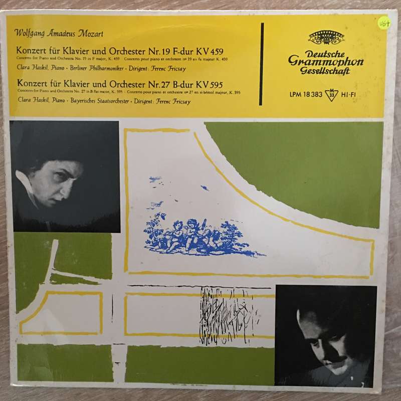 Wolfgang Amadeus Mozart - Clara Haskil, Berliner Philharmoniker, Ferenc Fricsay  Klavierkon...