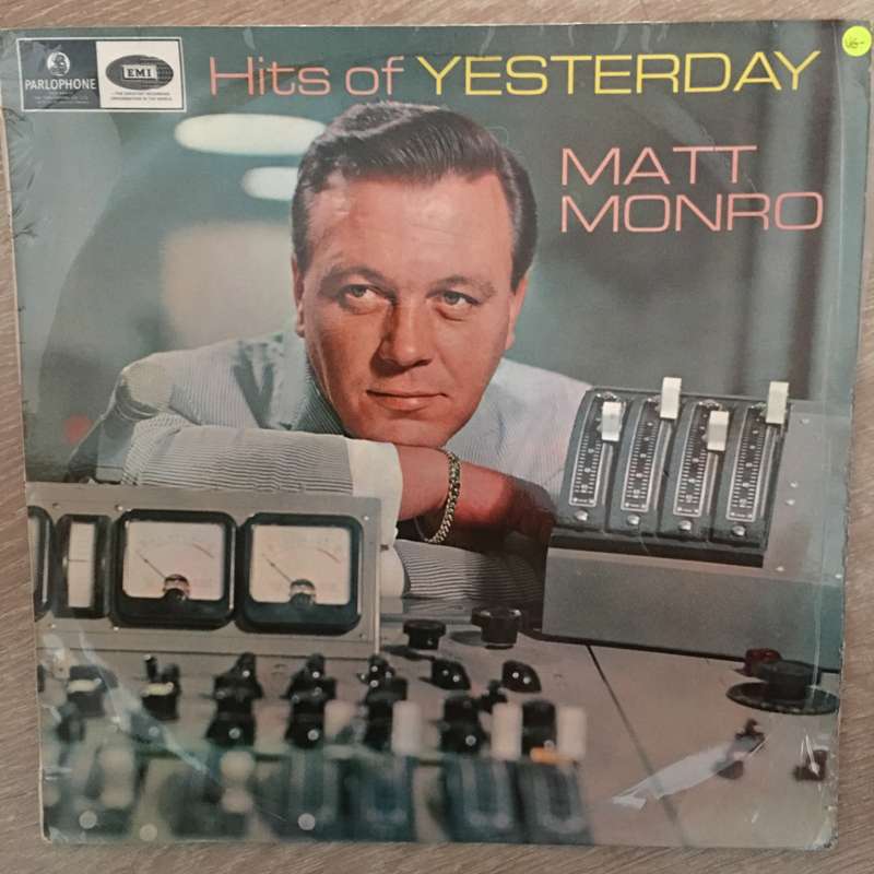 Matt Monro - Hits of Yesterday - Vinyl LP Record - Opened  - Very-Good- Quality (VG-)