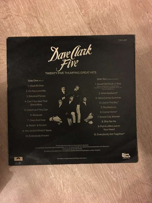 Dave Clark Five - 25 Thumping Great Hits - Vinyl LP Record - Opened  - Very-Good Quality (VG)
