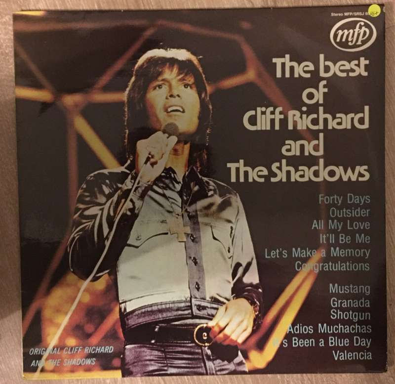 The Best of Cliff Richard and The Shadows - Vinyl LP Record - Very-Good+ Quality (VG+)