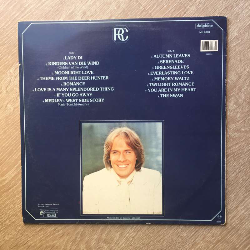 Richard Clayderman - Romance -  Vinyl LP Record - Opened  - Very-Good+ Quality (VG+)