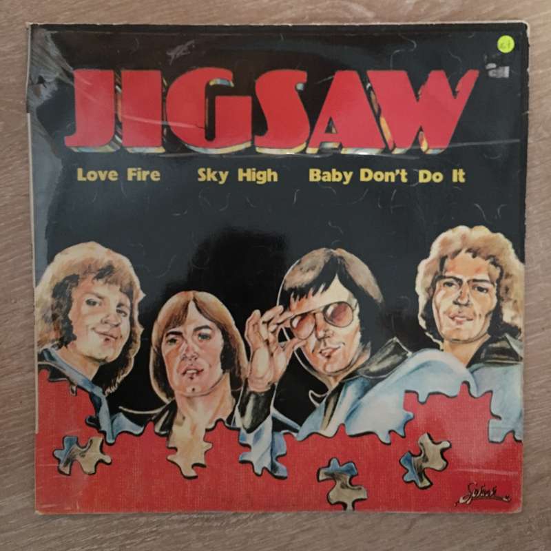 Jigsaw - Sky High -   Vinyl LP Record - Opened  - Very-Good+ Quality (VG+)