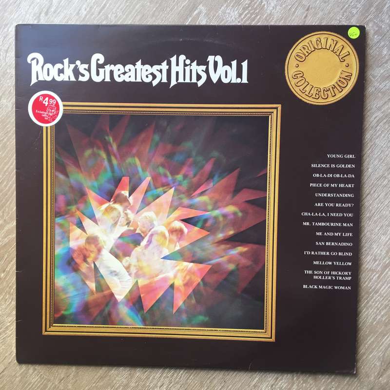 Rocks Greatest Hits - Original Collection - Vol 1  - Vinyl LP Record  - Very-Good+ Quality (VG+)