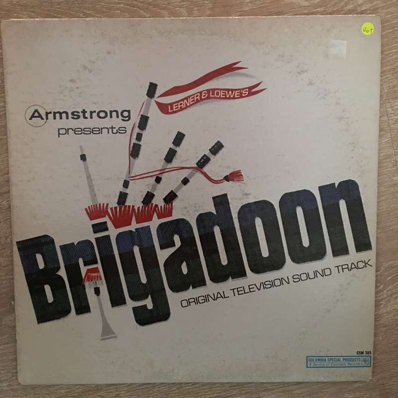 Brigadoon - Original Television Sound Track -   Vinyl LP Record - Opened  - Very-Good+ Quality (VG+)