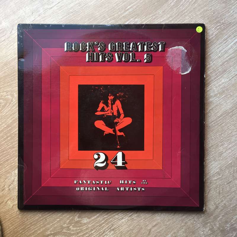 Rock's Greatest Hits - Vol 5 - Vinyl Record - Opened  - Very-Good Quality (VG)
