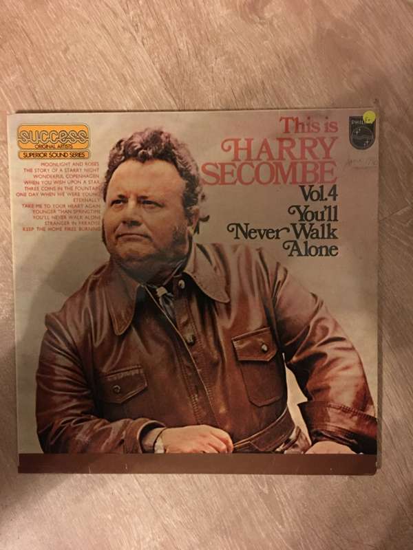 This is Harry Secombe - Vol 4 - You'll Never Walk Alone - Vinyl LP Record - Good+ Quality (G+)