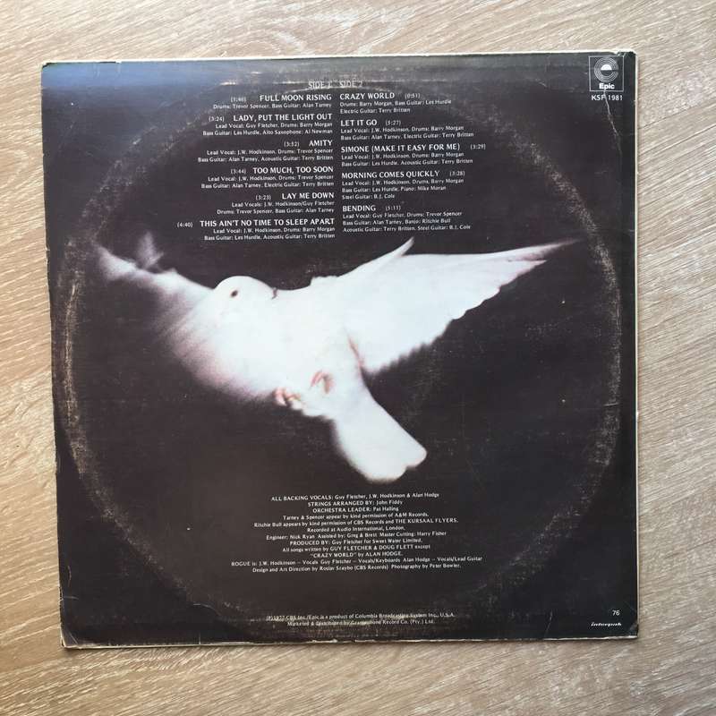 Rogue - Let It Go -  Vinyl LP Record - Opened  - Very-Good+ Quality (VG+)