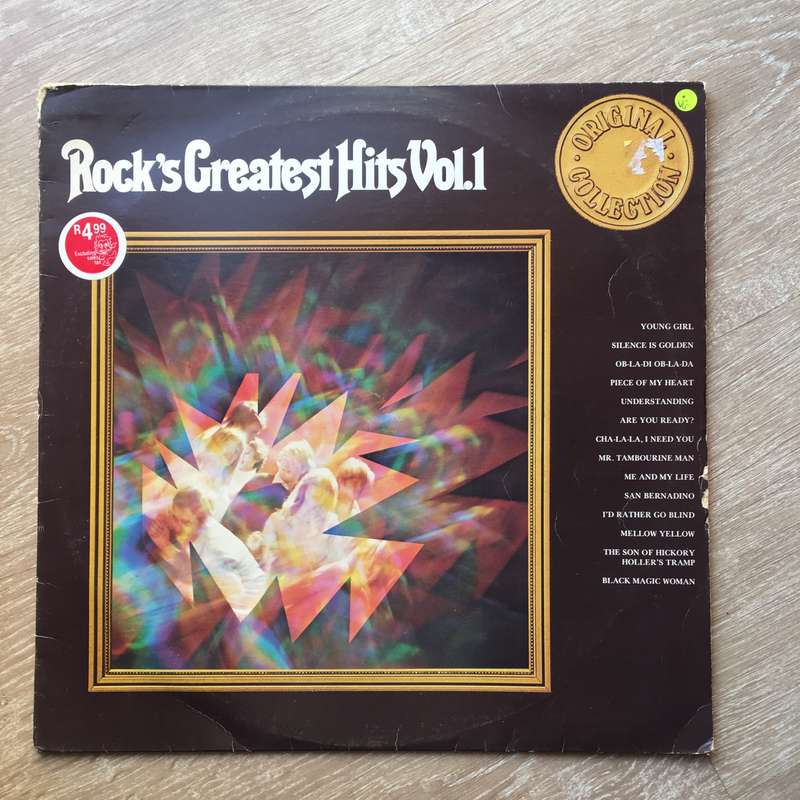 Rocks Greatest Hits - Original Collection - Vol 1  - Vinyl LP Record  - Very-Good Quality (VG)