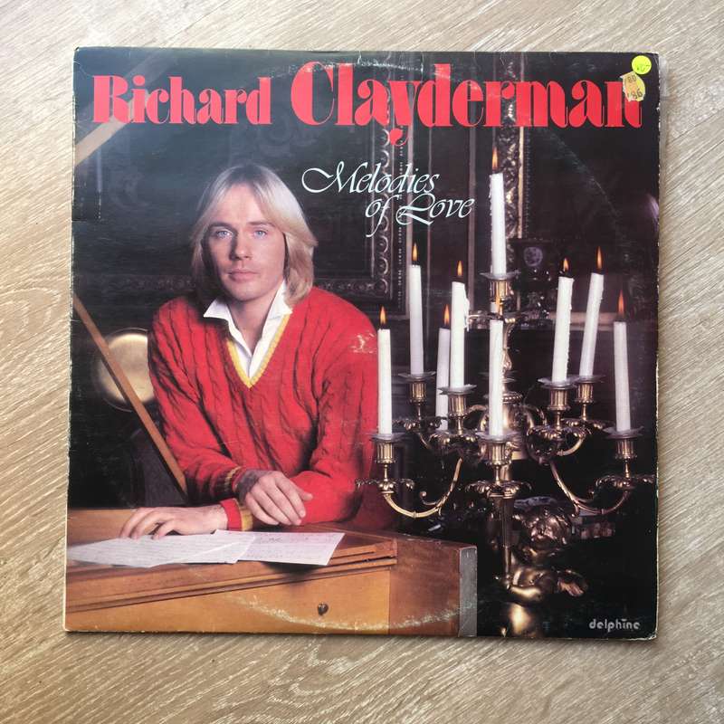 Richard Clayderman - Melodies Of Love - Vinyl LP Record - Opened  - Very-Good Quality- (VG-)