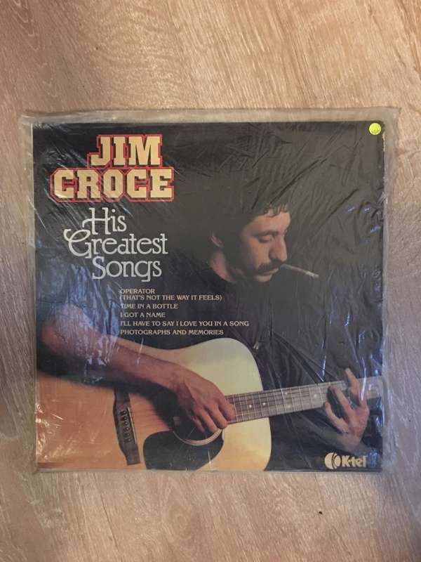 Jim Croche - His Greatest Songs - Vinyl LP Record - Opened  - Very-Good+ Quality (VG+)