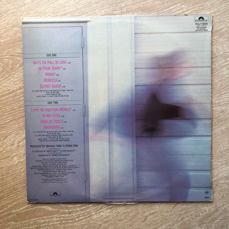 Robin Gibb - Secret Agent -  Vinyl LP Record - Opened  - Very-Good+ Quality (VG+)