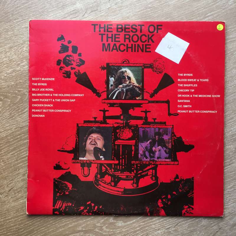 The Best Of Rock Machine - Vinyl Record - Opened  - Very-Good Quality (VG)