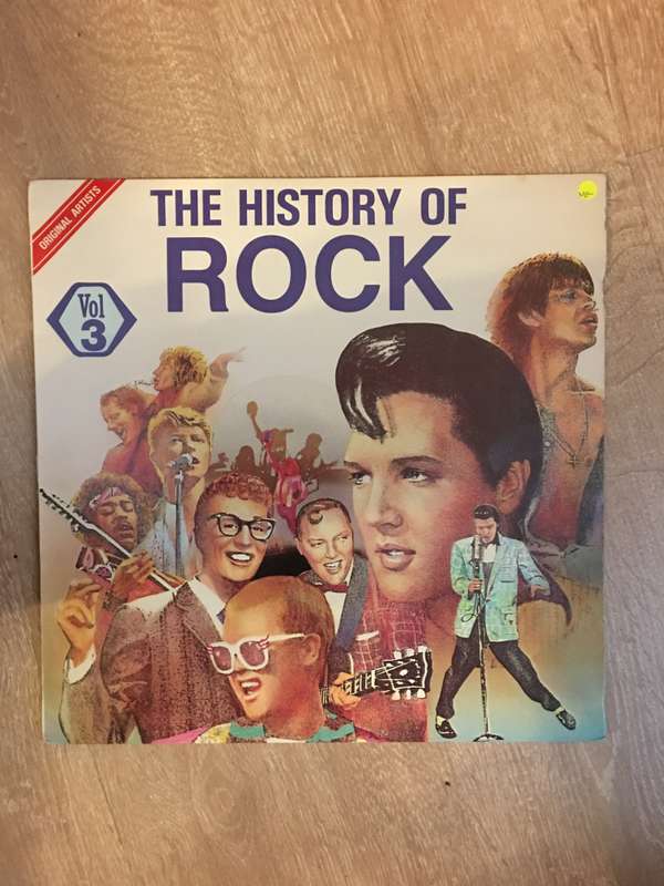 The History of Rock Vol 3 - Vinyl LP Record - Opened  - Very-Good- Quality (VG-)