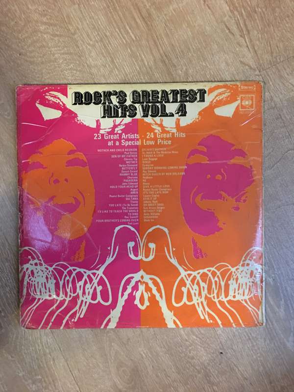 Rocks Greatest Hits - Original Artists - Vol 4 - 24 Fantastic Hits - Vinyl LP Record - Opened  - ...