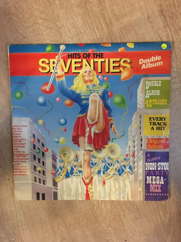 Hits of the Seventies - Vinyl LP Record - Opened  - Very-Good- Quality (VG-)