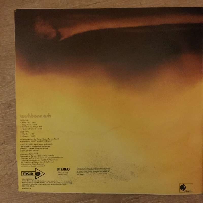 Wishbone Ash  Wishbone Ash (SMCA) - Vinyl LP Record  (VG+)