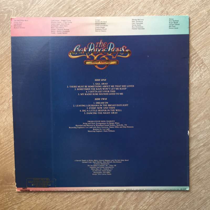 The Oak Ridge Boys Have Arrived - Vinyl LP Record - Opened  - Very-Good+ Quality (VG+)