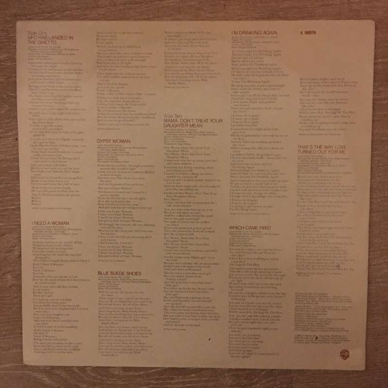 Ry Cooder  The Slide Area - Vinyl LP Record - Opened  - Very-Good+ Quality (VG+)