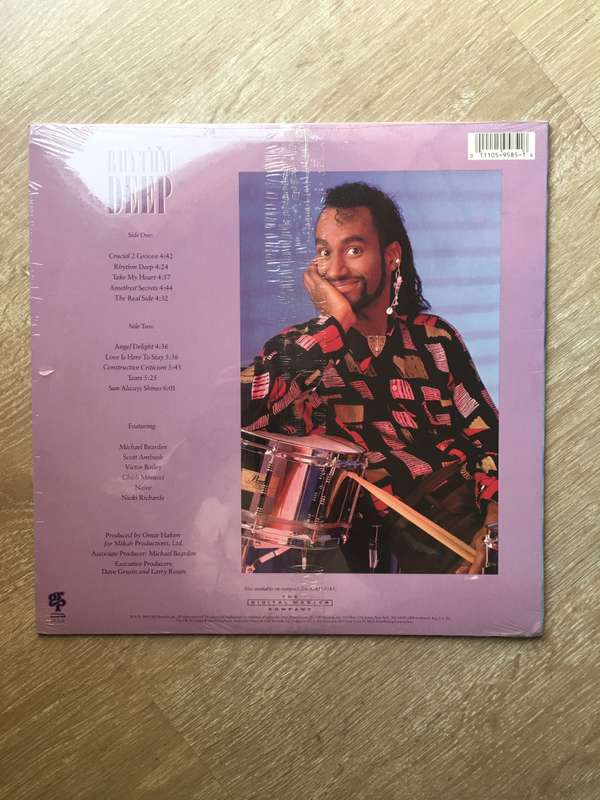 Omar Hakim  Rhythm Deep -  Vinyl LP Record - Sealed