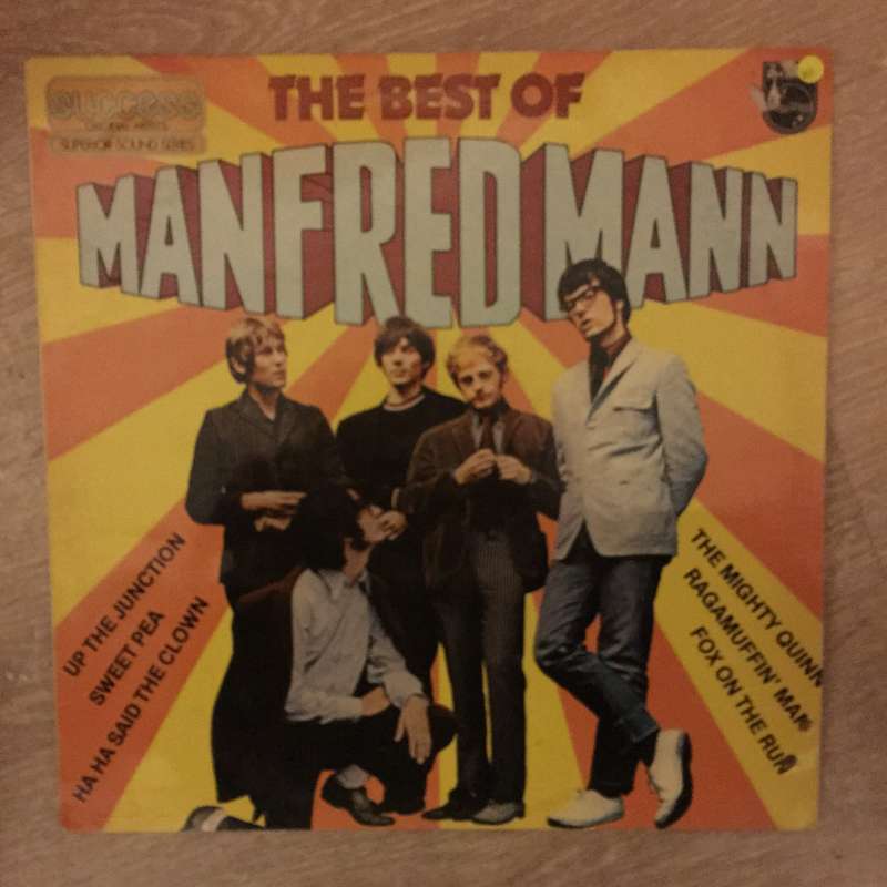 Manfred Mann  The Best Of Manfred Mann -  Vinyl LP Record - Very-Good Quality (VG)