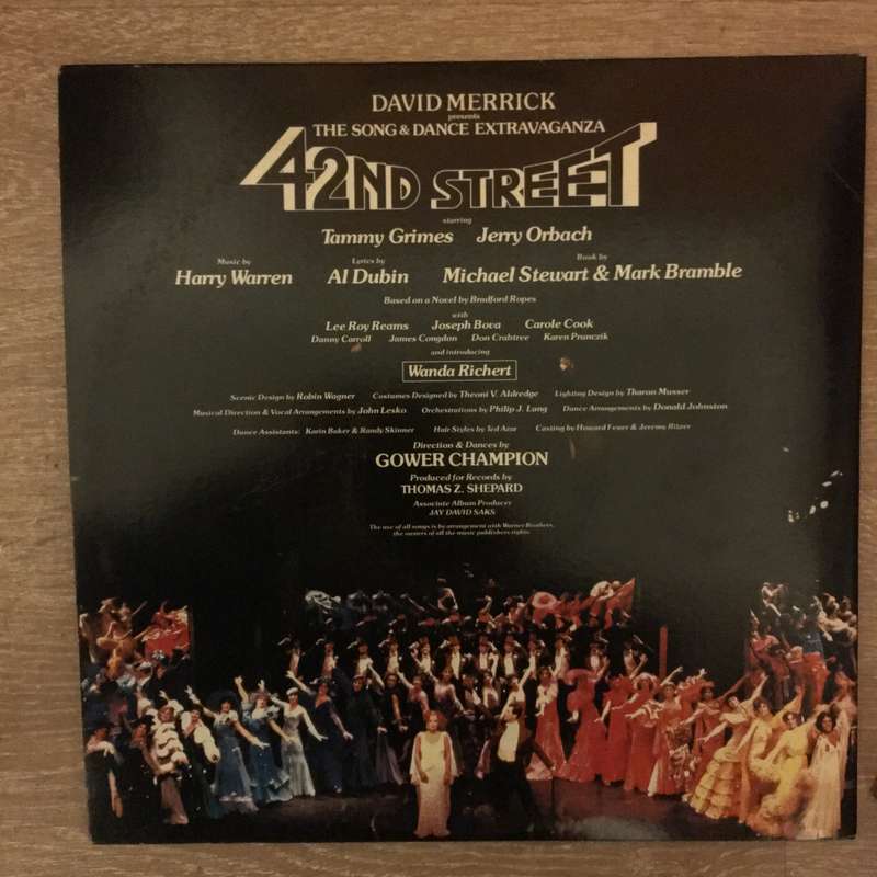 David Merrick, Thomas Z. Shepard  42nd Street Original Soundtrack (With Show Booklet) - Vin...