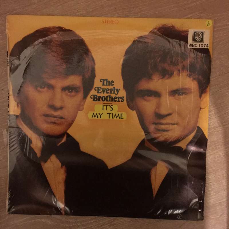 The Everly Brothers  It's My Time -  Vinyl LP Record - Opened  - Very-Good Quality (VG)