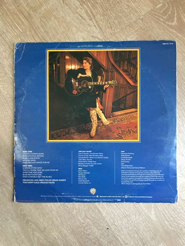 Emmy Lou Harris - Blue Kentucky Girl - Vinyl LP Record - Opened  - Very-Good- Quality (VG-)
