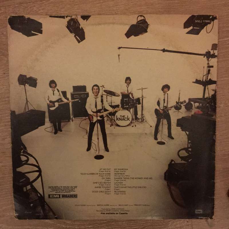 The Knack  Get The Knack (My Sharona) - Vinyl LP Record  (VG)