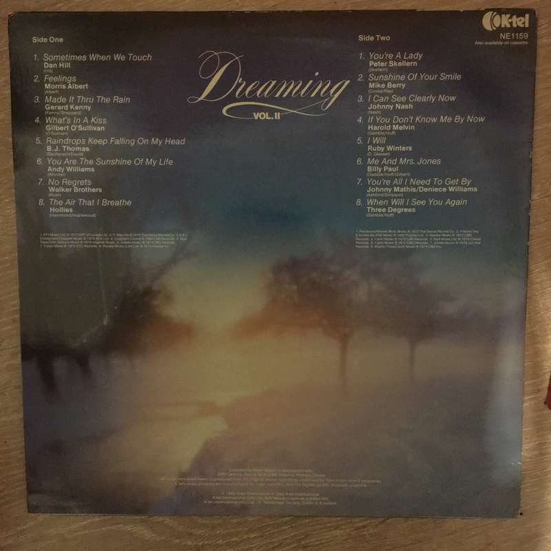 Dreaming - Vol II - Vinyl LP Record - Opened  - Very-Good Quality (VG)