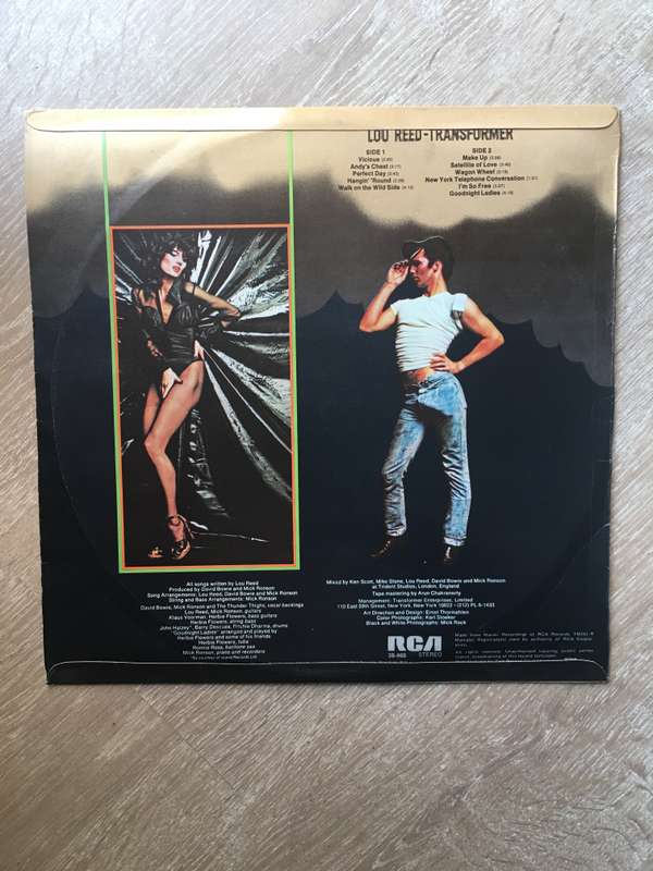 Lou Reed - Transformer - Vinyl LP - Opened  - Very-Good Quality (VG)