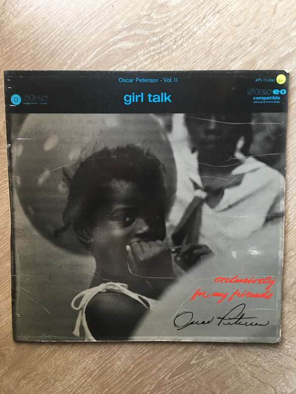 Oscar Peterson - Girl Talk - Vol II -  Vinyl LP Record - Opened  - Very-Good+ Quality (VG+)