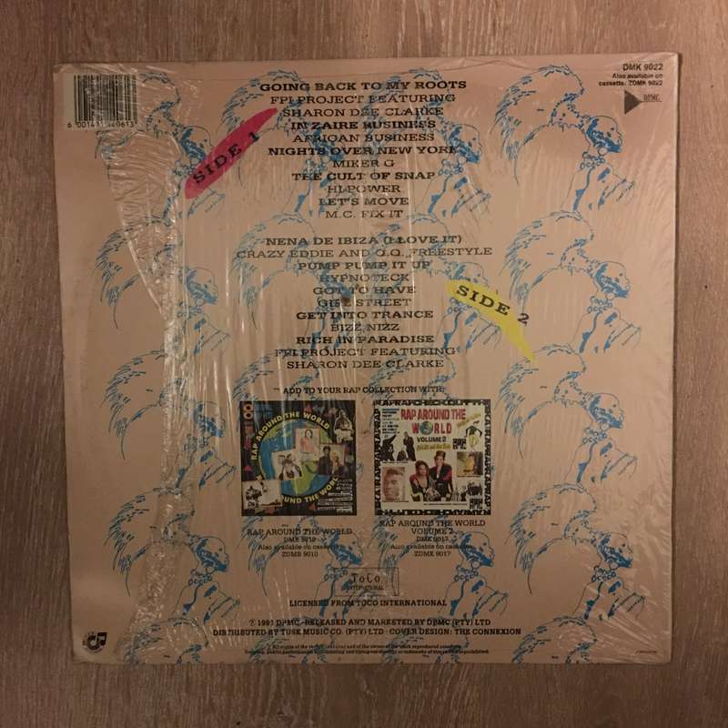 Rap Around The World Vol 3 - Vinyl LP Record - Opened  - Very-Good+ Quality (VG+)