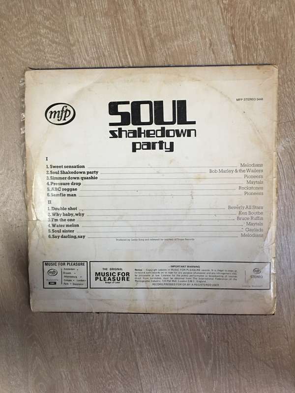 Soul - Shakedown Party - Vinyl LP Record - Opened  - Very-Good+ Quality (VG+)