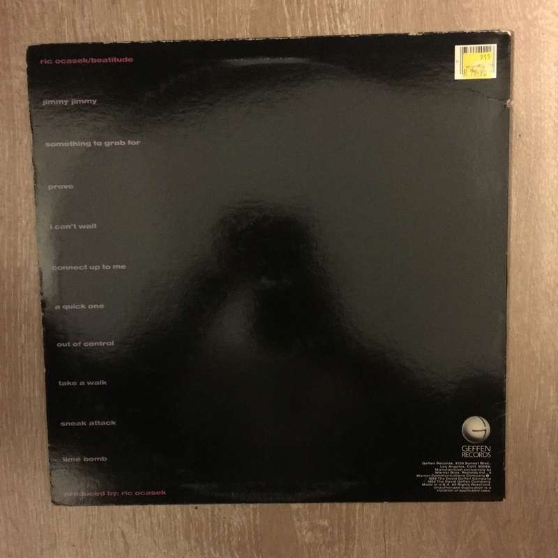 Ric Ocasek  Beatitude - Vinyl LP - Opened  - Very-Good Quality (VG)