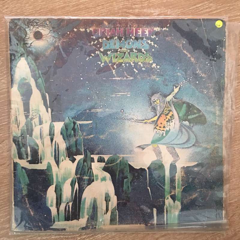 Uriah Heep - Demons and Wizards - Vinyl LP Record - Opened  - Good+ Quality (G+)