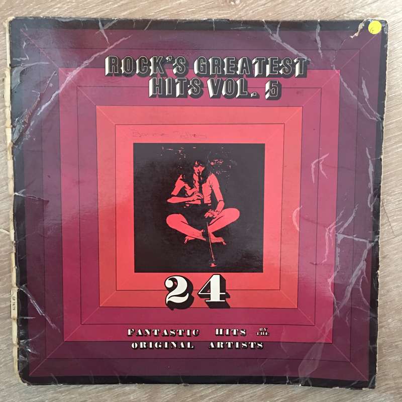 Rock's Greatest Hits Vol 5 -  Vinyl LP Record - Opened  - Good Quality (G)
