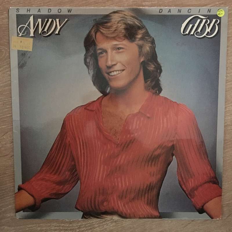 Andy Gibb - Shadow Dancing - Vinyl LP Record - Opened  - Very-Good+ Quality (VG+)