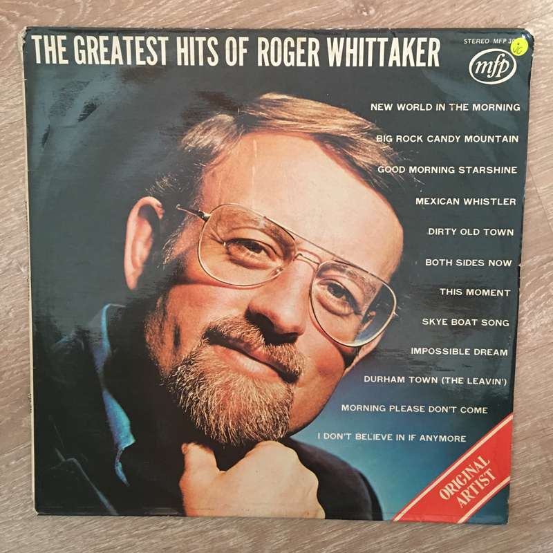 The Greatest Hits Of Roger Whittaker - Vinyl LP Record - Opened  - Very-Good Quality (VG)
