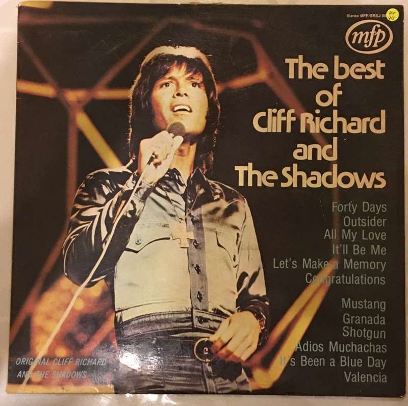 The Best of Cliff Richard and The Shadows - Vinyl LP Record - Very-Good Quality (VG)