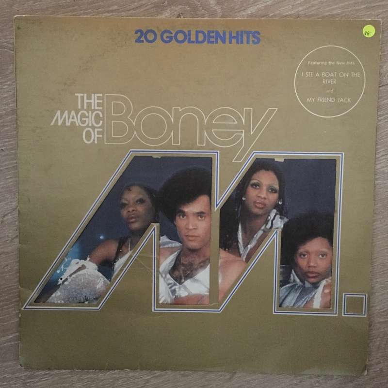 Boney M - The Magic of Boney M - 20 Golden Hits - Vinyl LP Record  (VG)