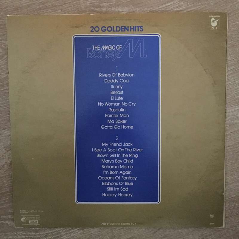 Boney M - The Magic of Boney M - 20 Golden Hits - Vinyl LP Record  (VG)