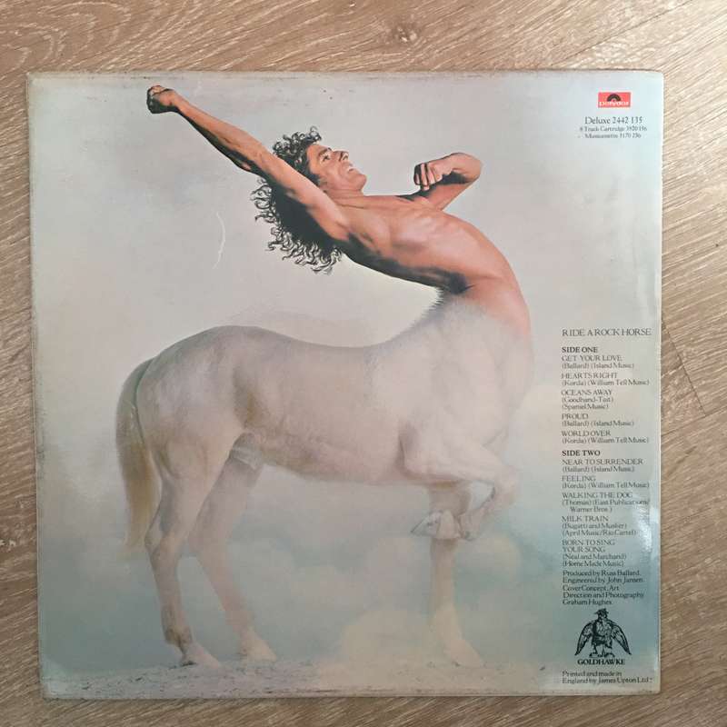 Roger Daltrey - Ride A Rock Horse - Vinyl LP Record - Opened  - Very-Good Quality (VG)